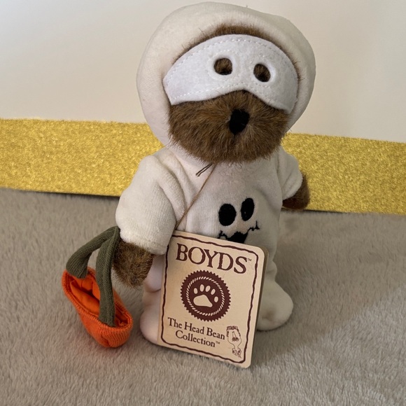 Boyds Bears Other - Boyds Halloween Ghost Peeker Bear Plush Ghoulia